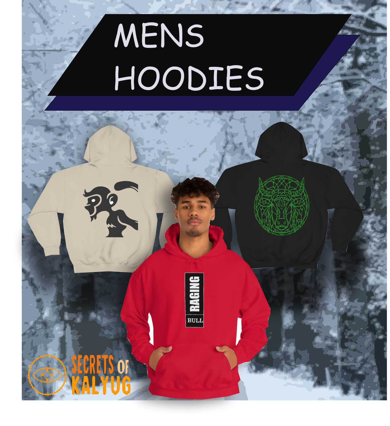 Mens hoodies branded sales