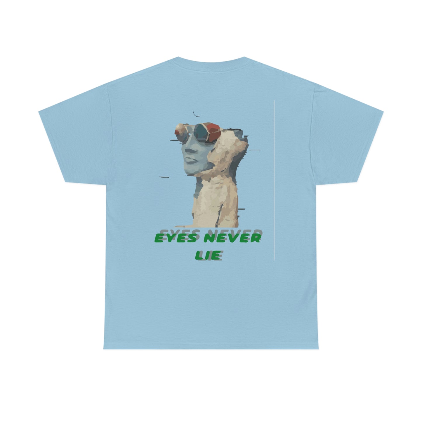 Eyes never Lie men's Heavy Cotton T-shirt