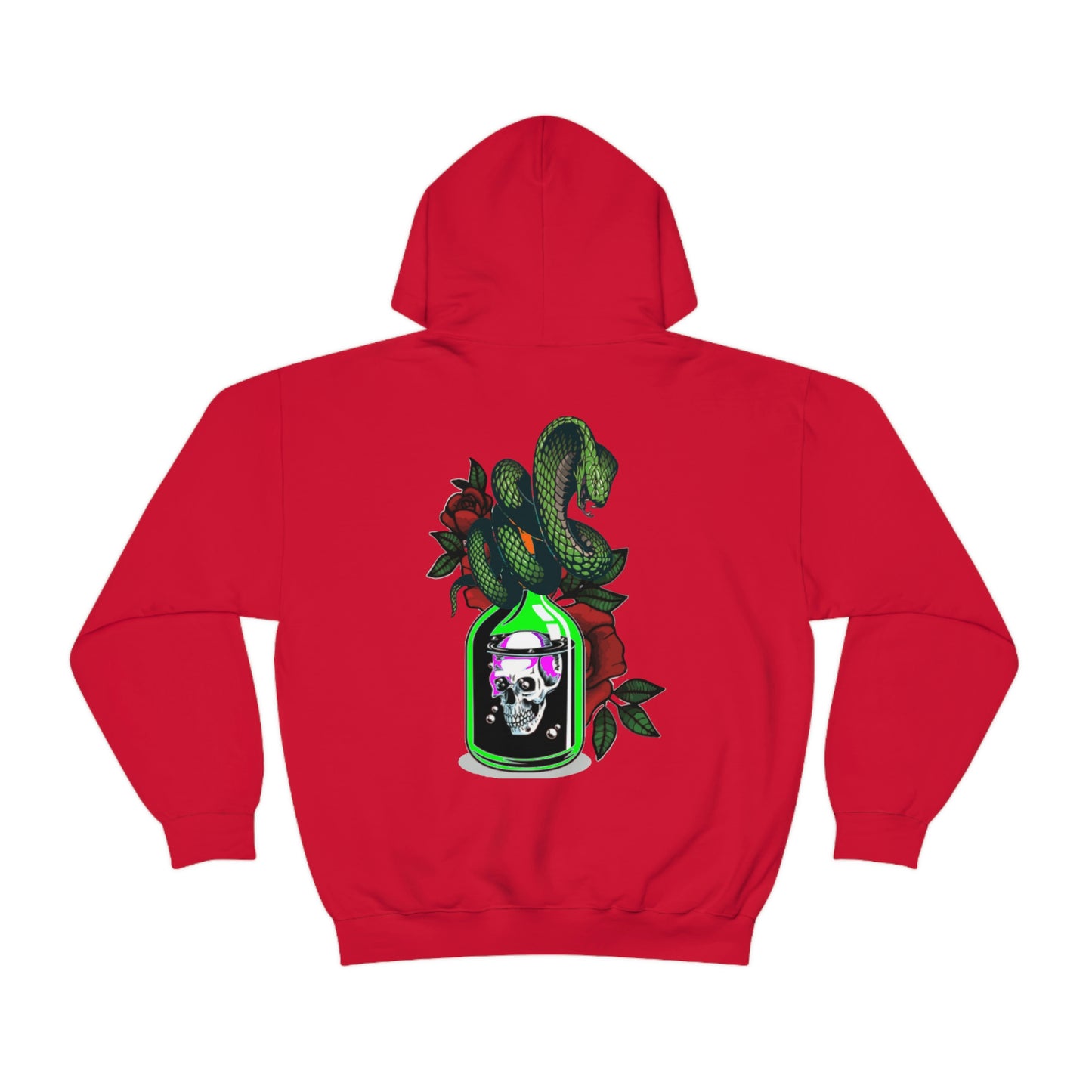 Rinsed in Poison men's Hoodie sweatshirt.