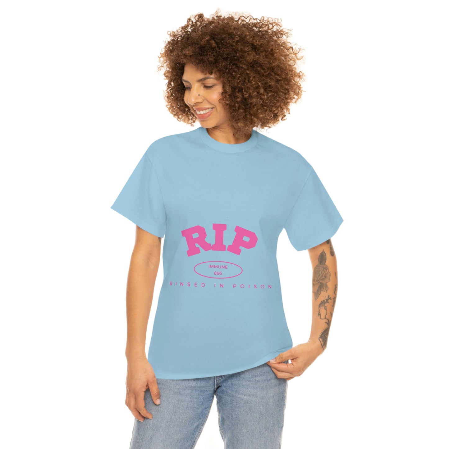 Rinsed in Poison women's Heavy Cotton T-shirt