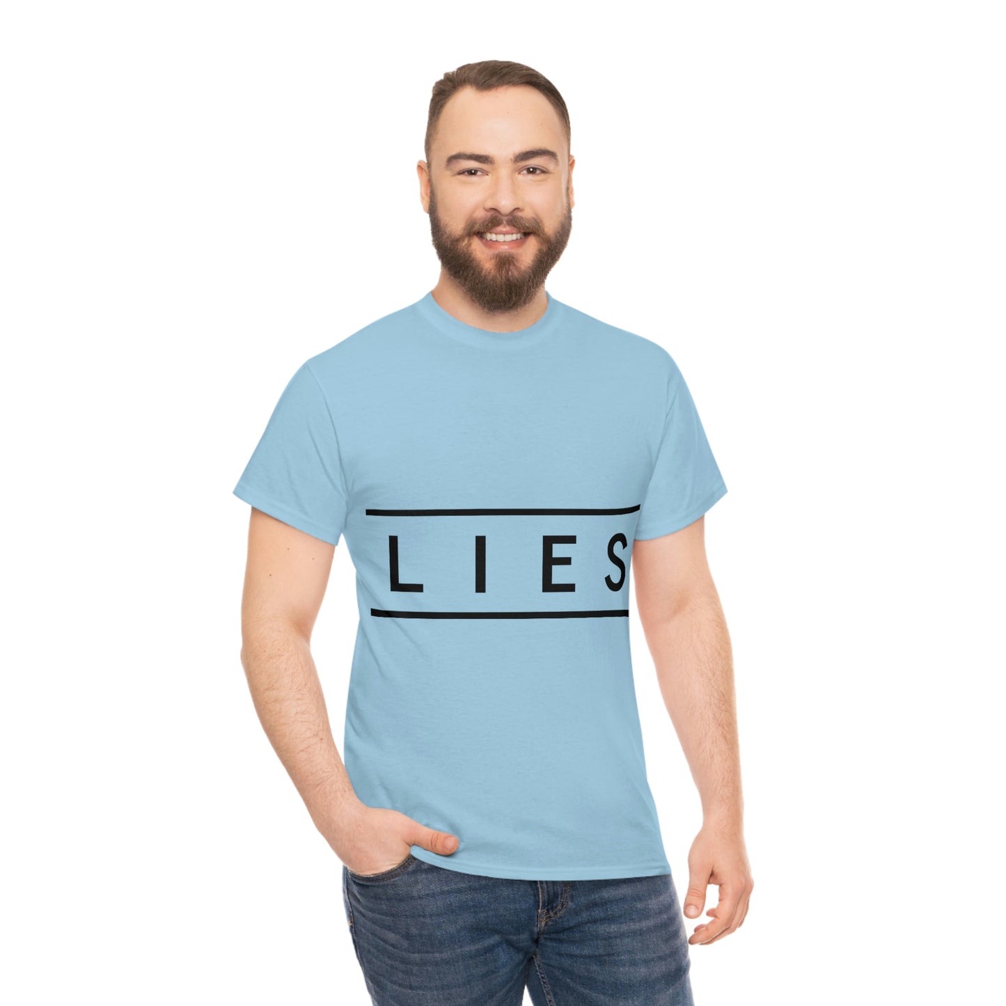 Eyes never Lie men's Heavy Cotton T-shirt