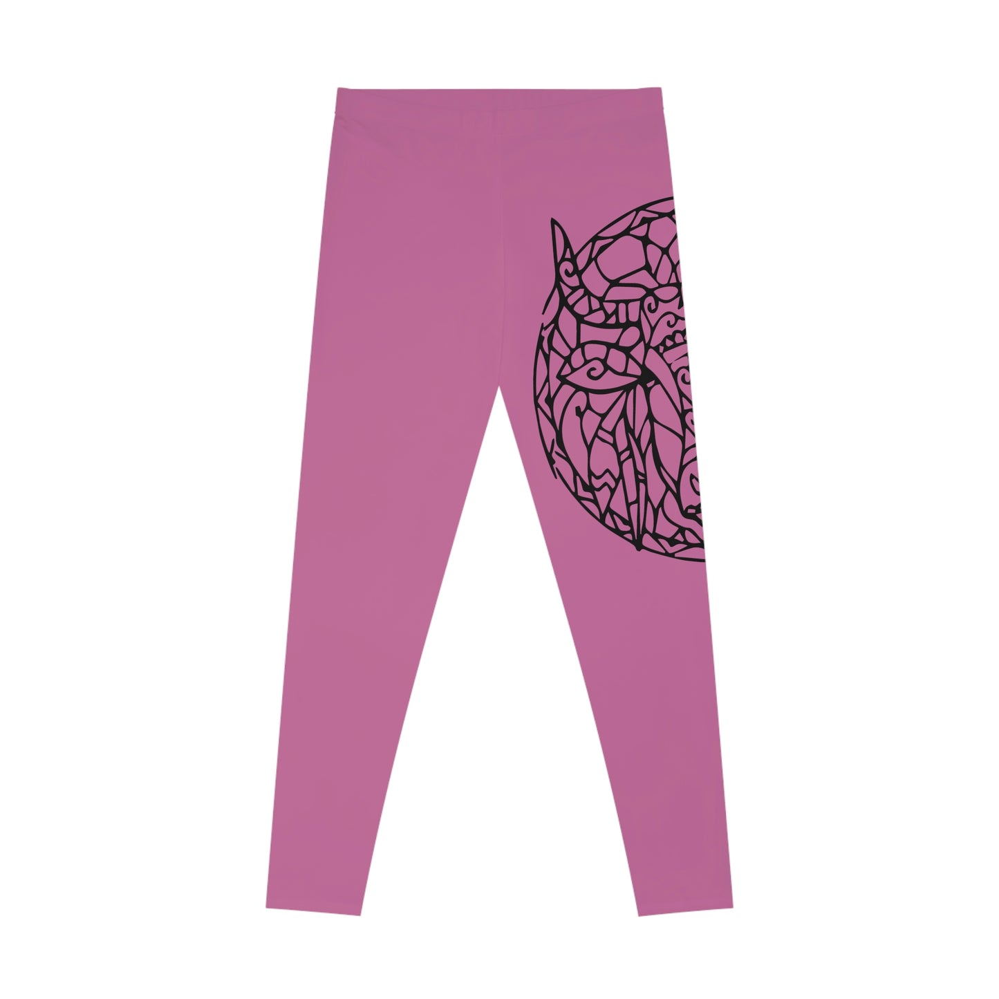 Secrets of Kalyug's pink women's Stretchy Leggings
