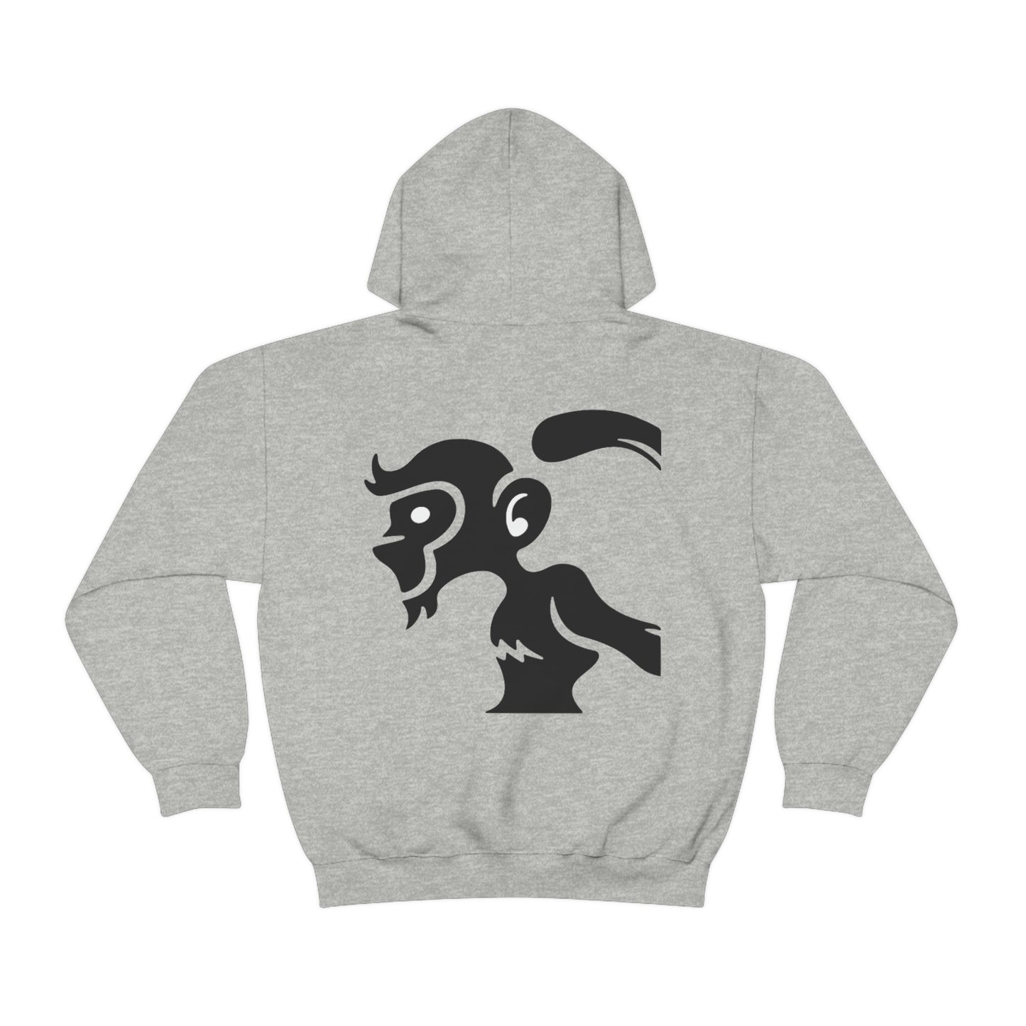 Be wild Be crazy mens Hooded Sweatshirt