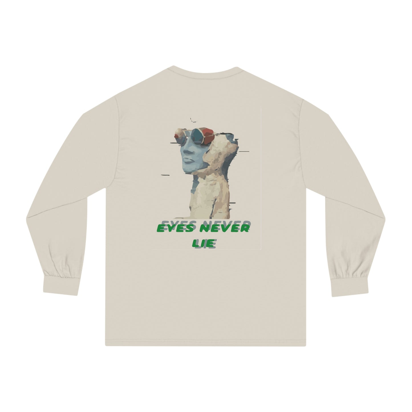Eyes never Lie men's Long Sleeve T-Shirt