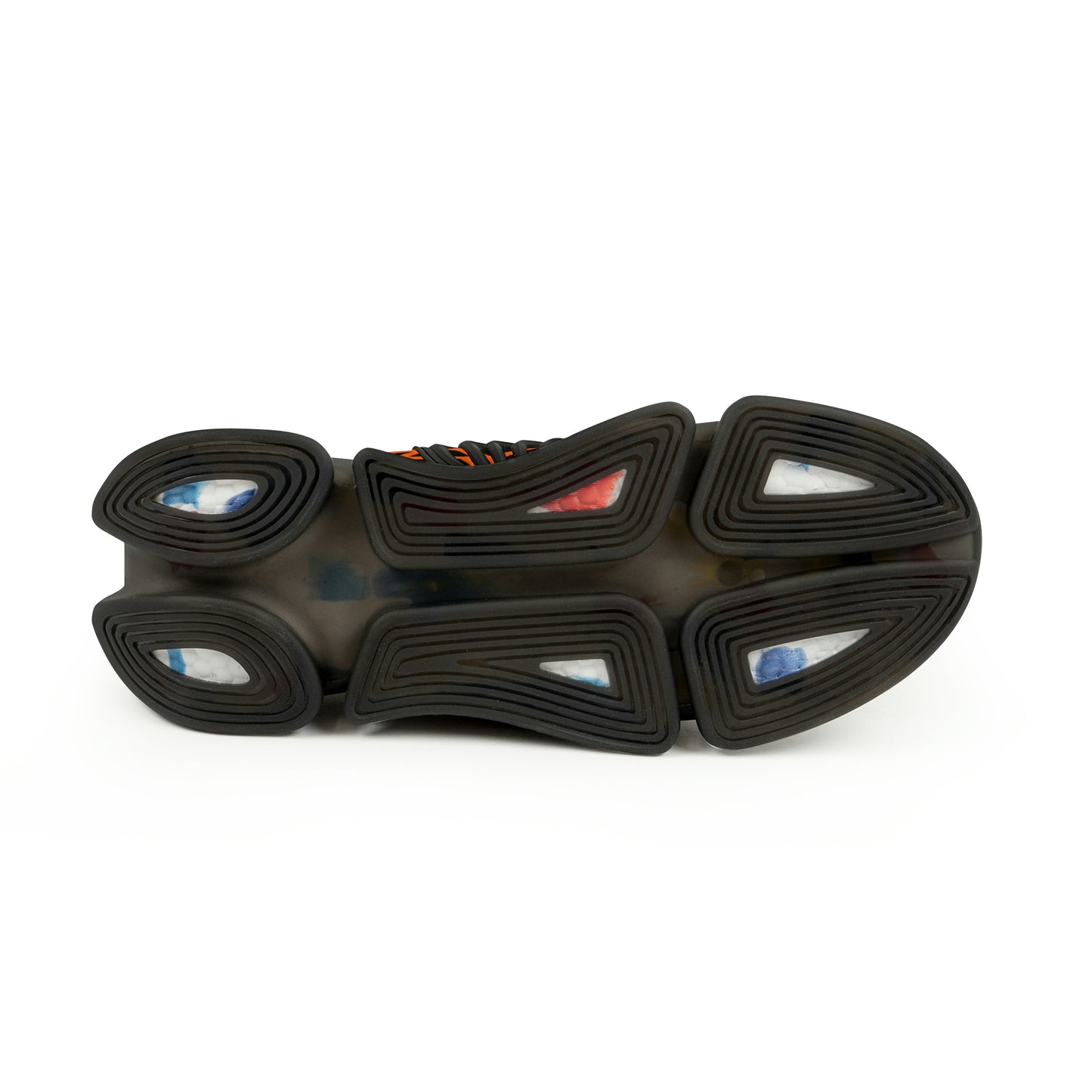 Raging Bull orange Men's Mesh Sneakers