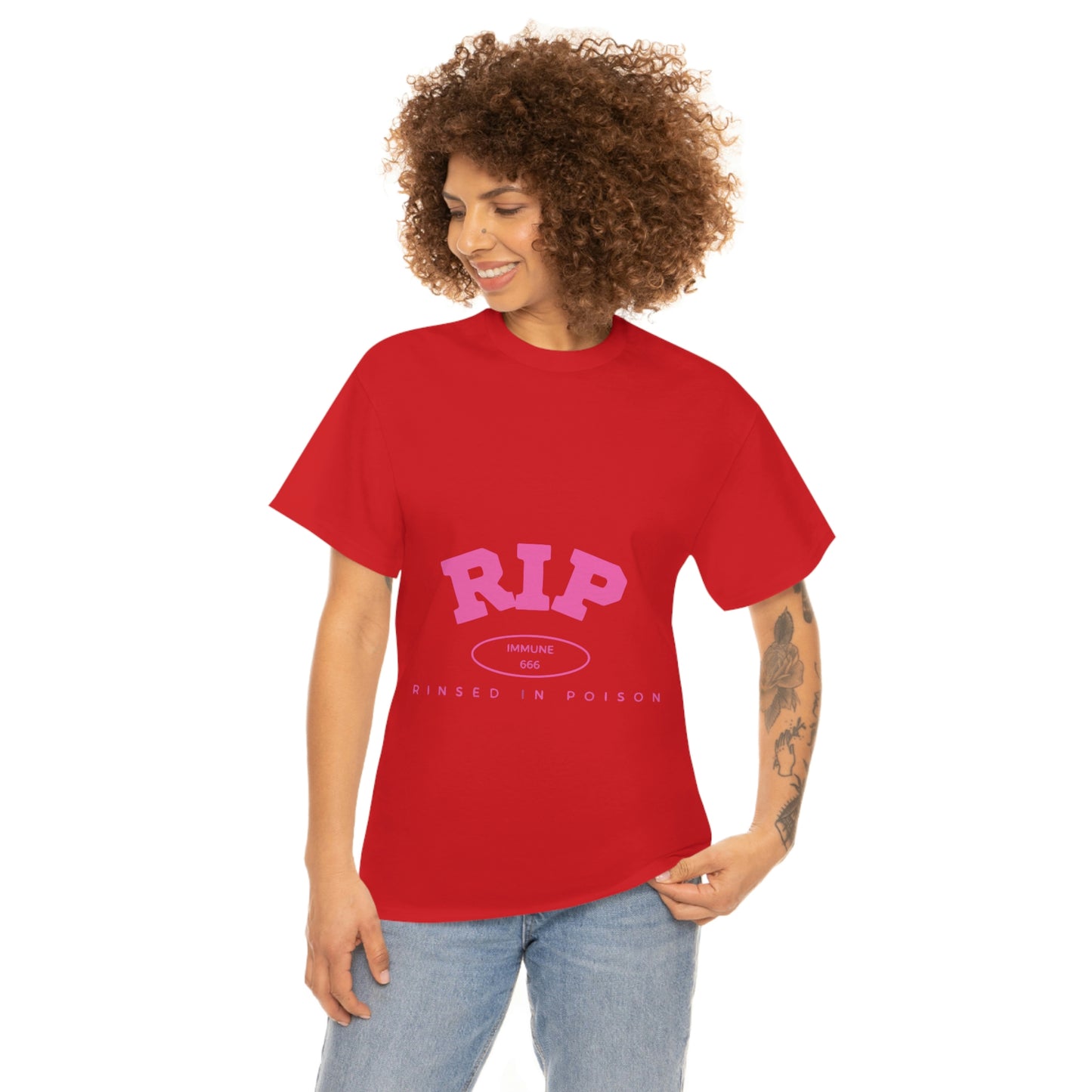 Rinsed in Poison women's Heavy Cotton T-shirt