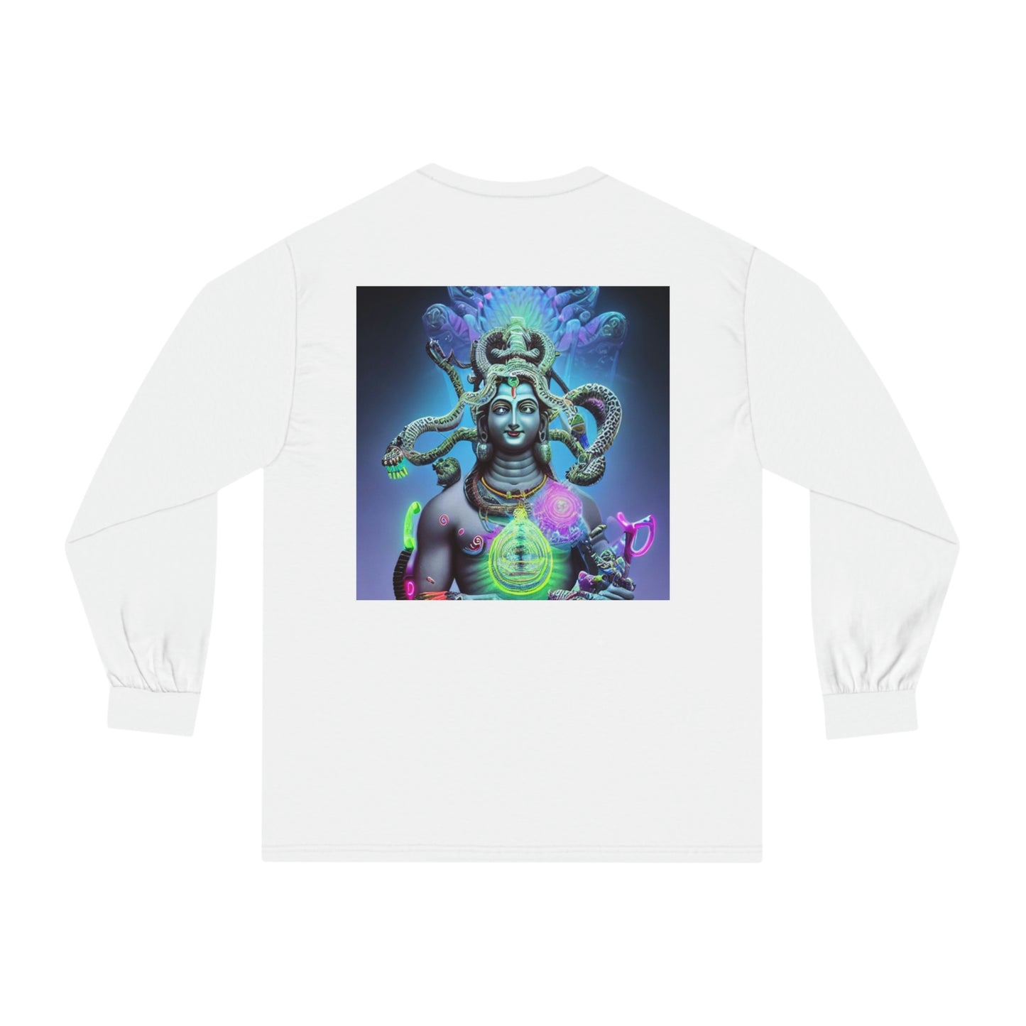 Mahakaal ka Hisaab white Long Sleeve T-Shirt