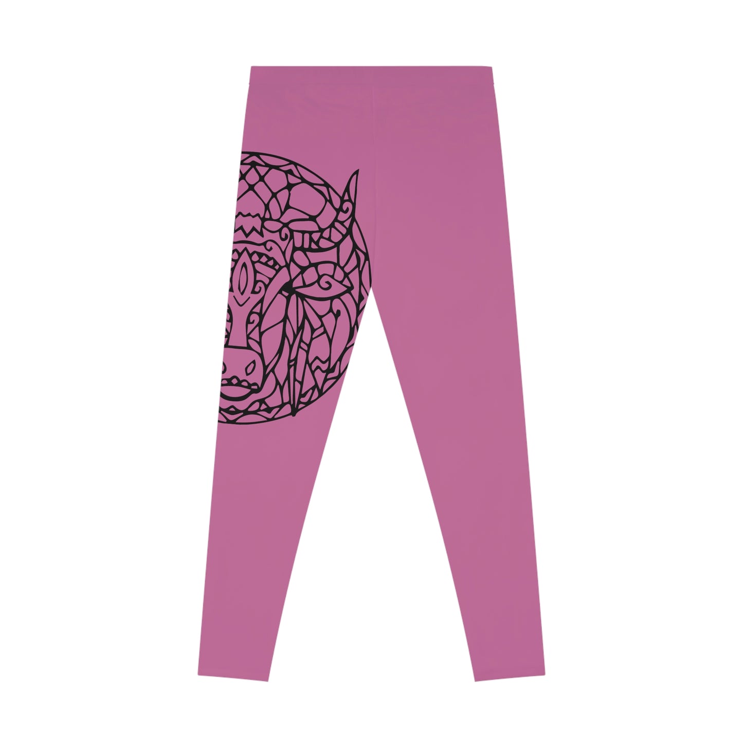 Secrets of Kalyug's pink women's Stretchy Leggings