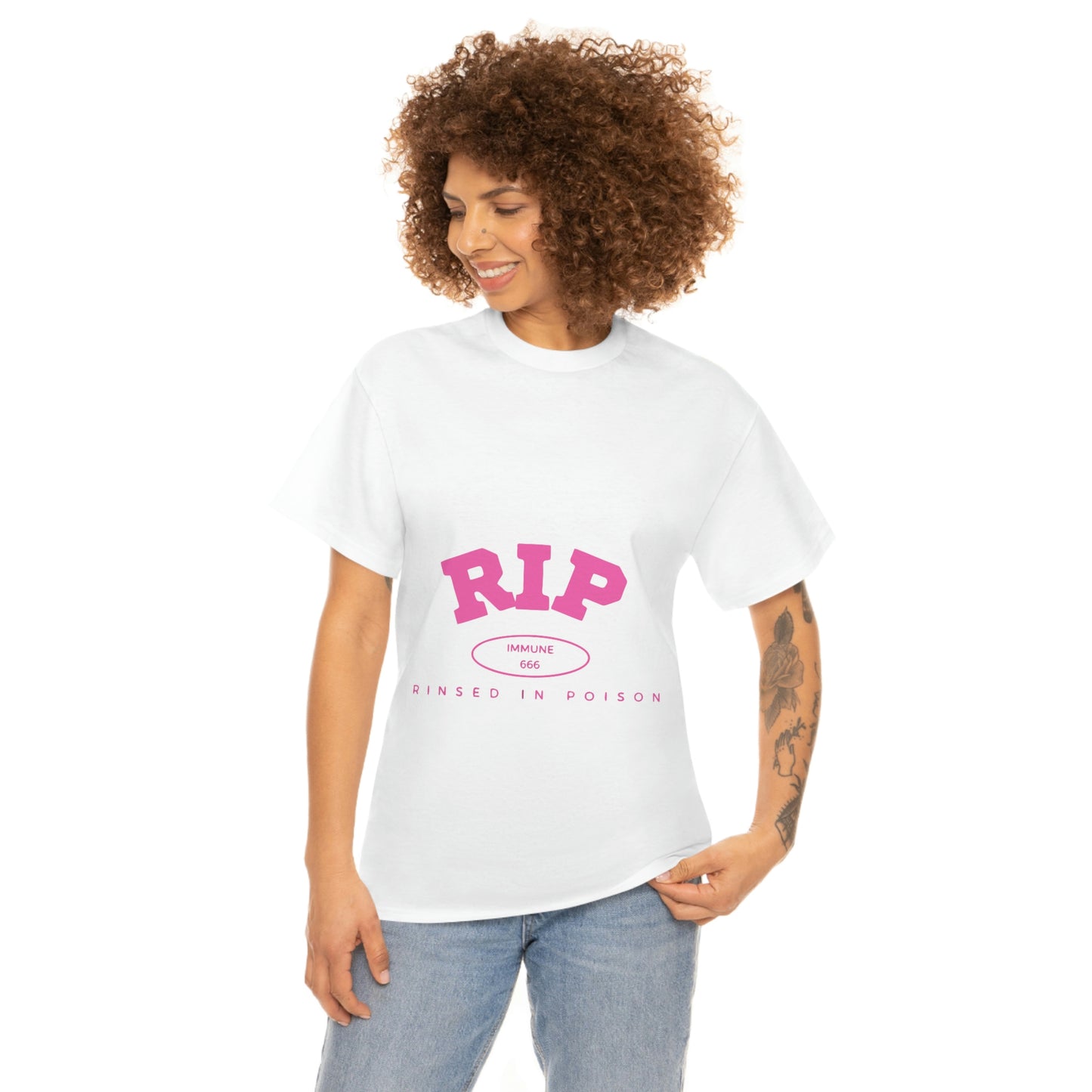 Rinsed in Poison women's Heavy Cotton T-shirt