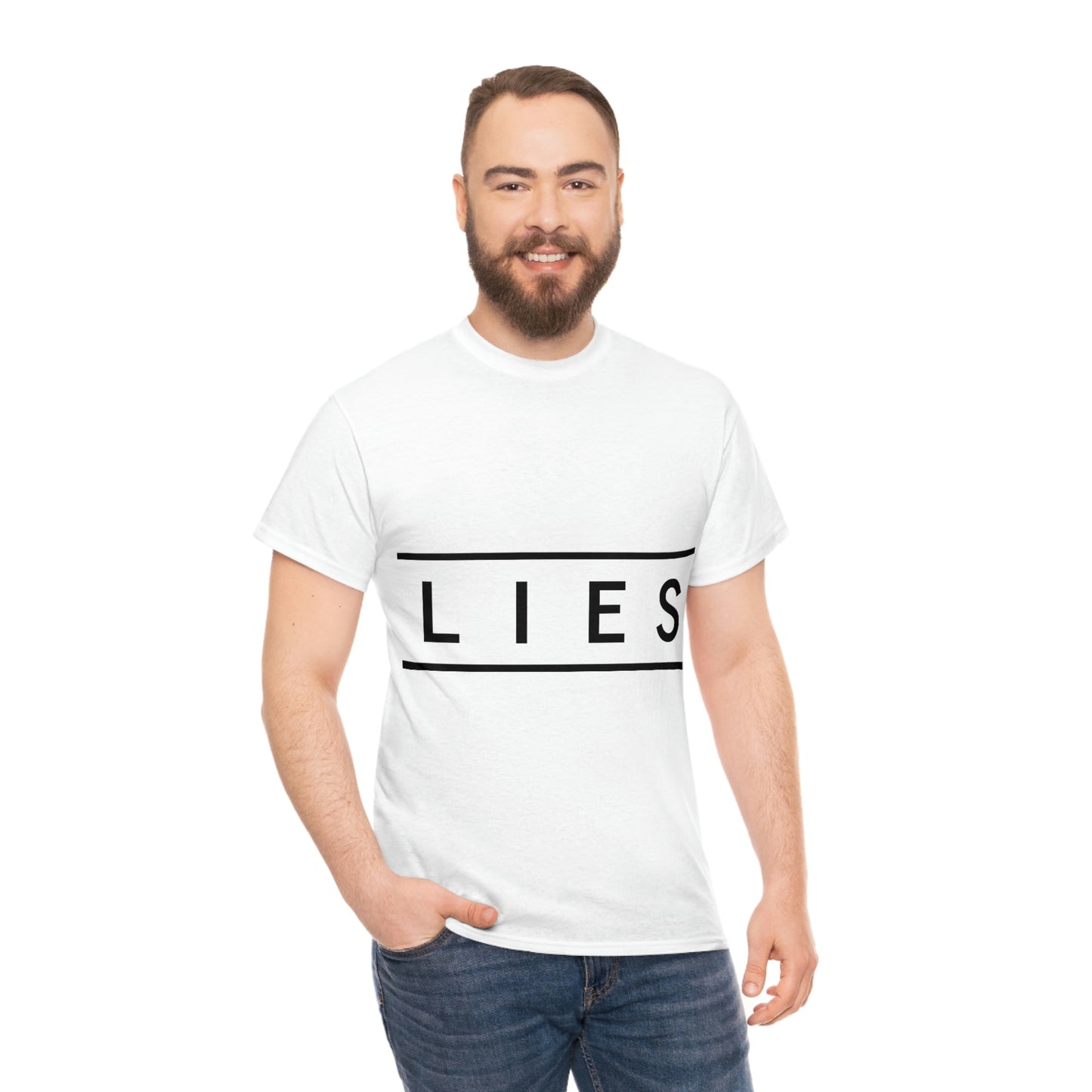 Eyes never Lie men's Heavy Cotton T-shirt