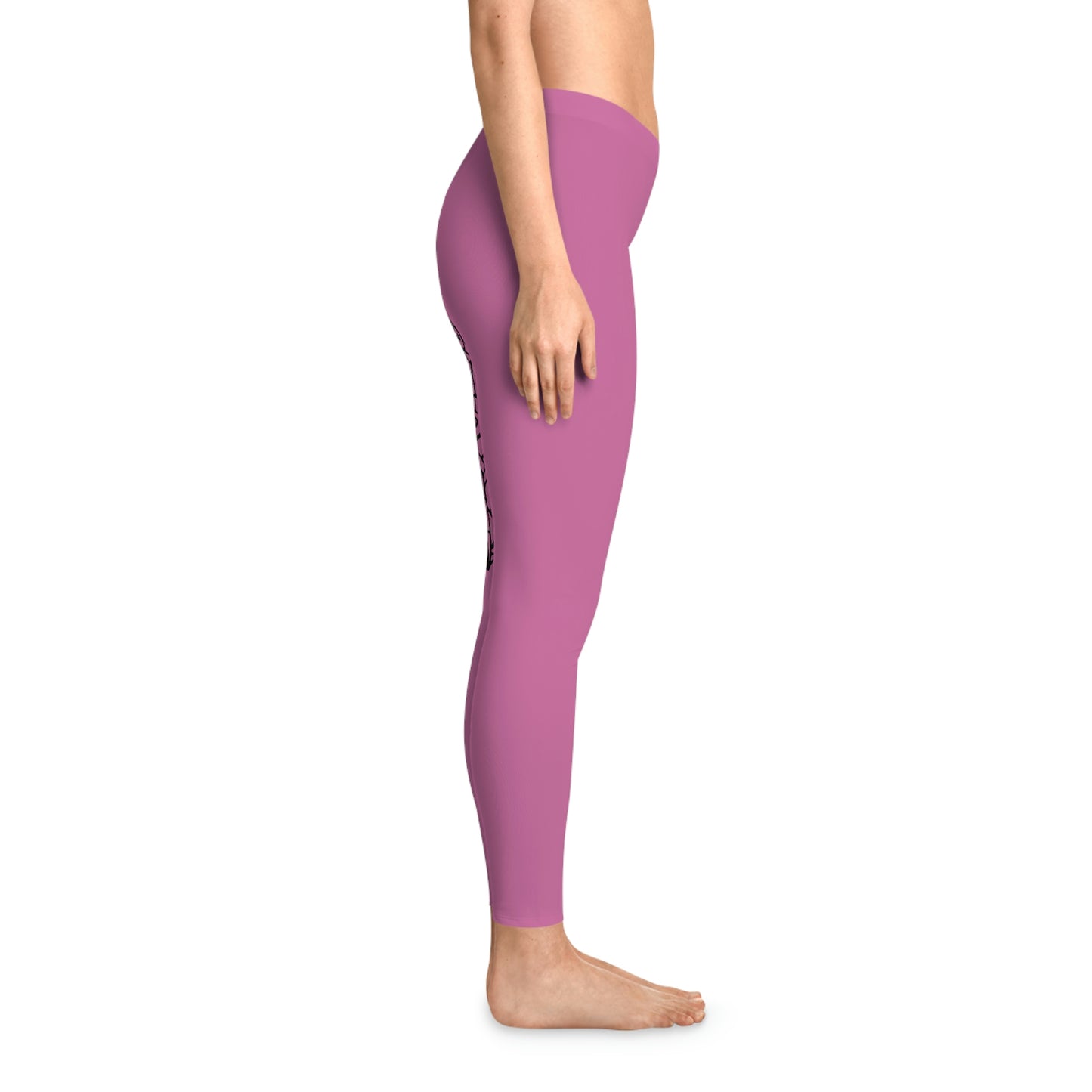 Secrets of Kalyug's pink women's Stretchy Leggings
