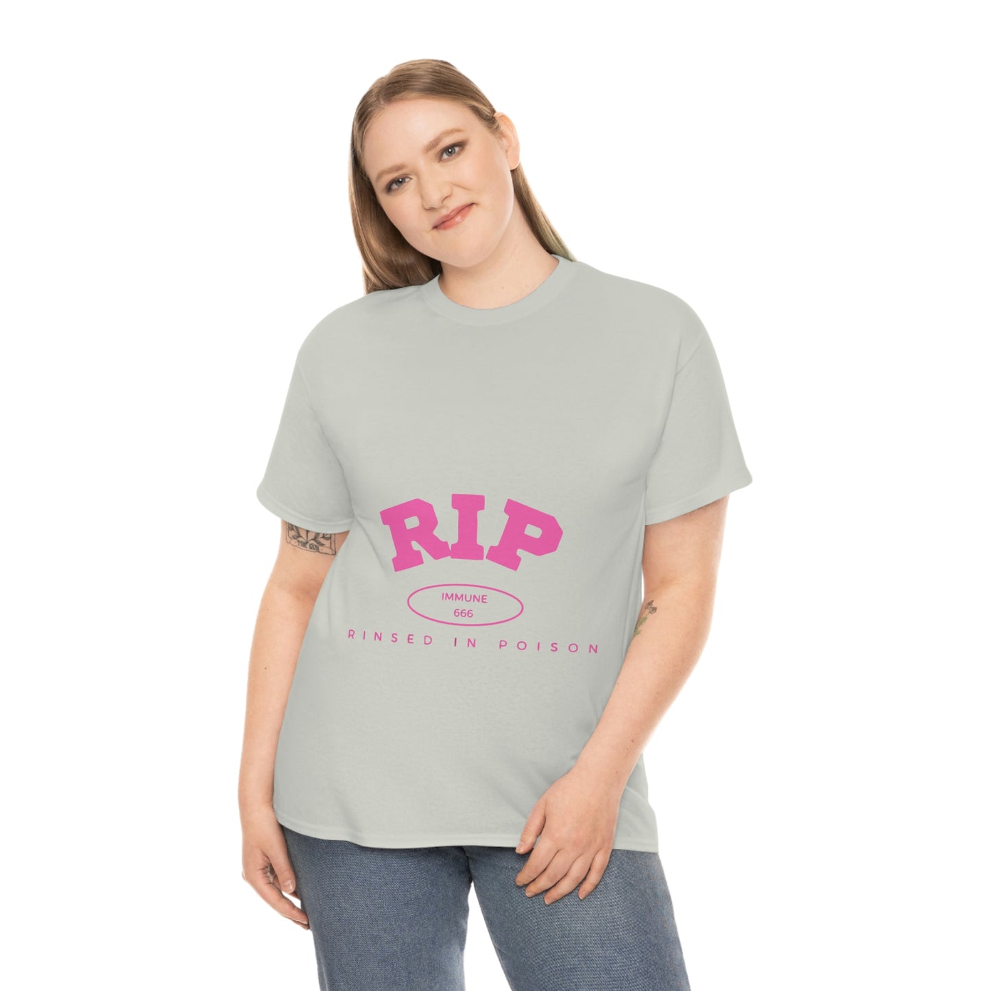 Rinsed in Poison women's Heavy Cotton T-shirt