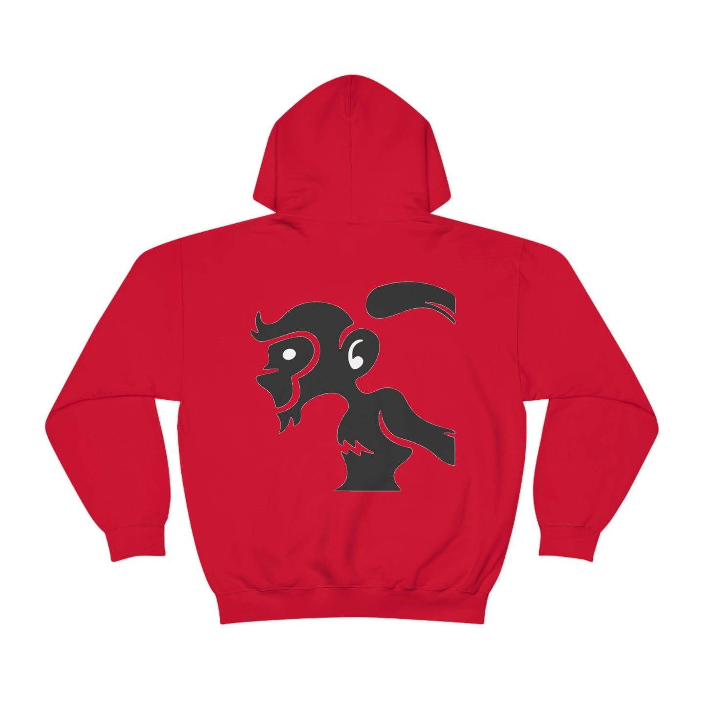 Be wild Be crazy mens Hooded Sweatshirt