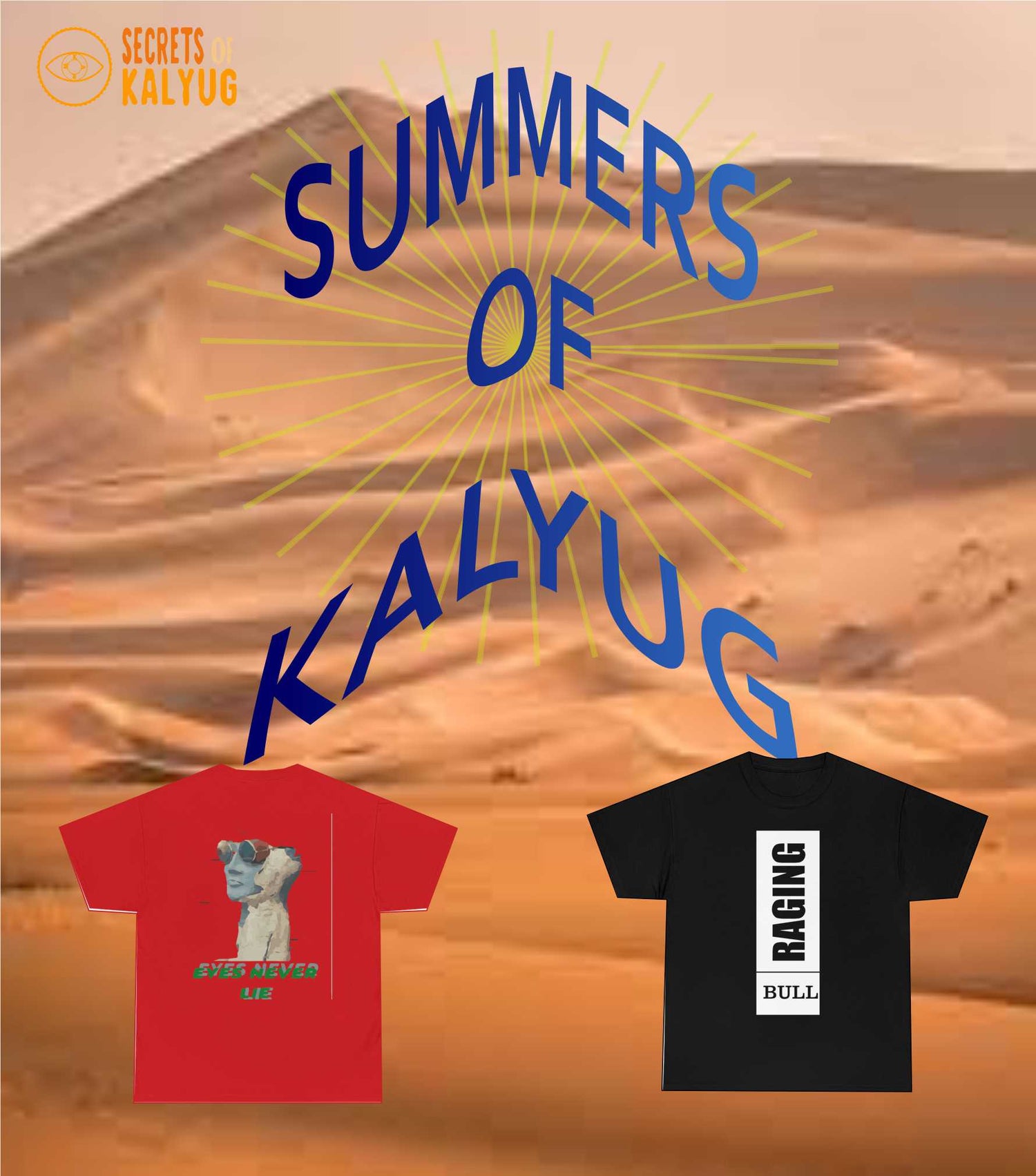 summer Wear | mens womens t-shirts | secrets of kalyug