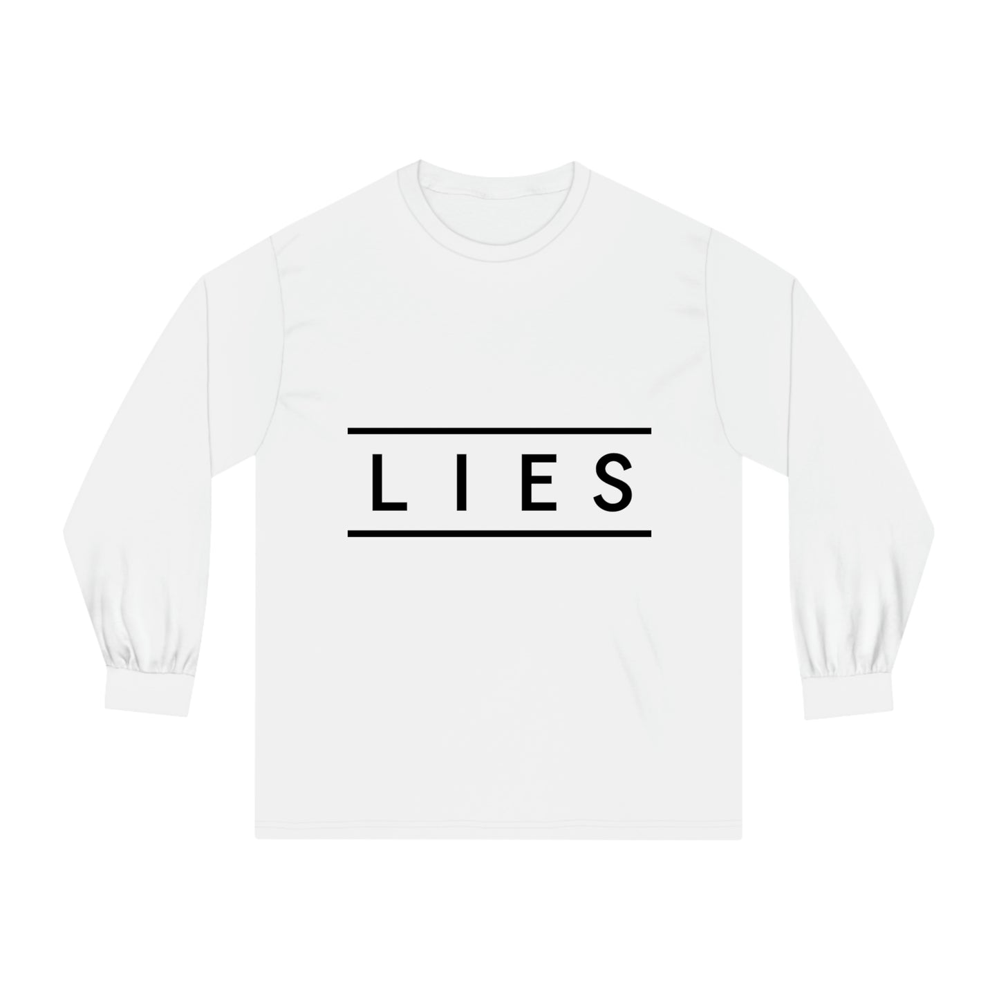 Eyes never Lie men's Long Sleeve T-Shirt