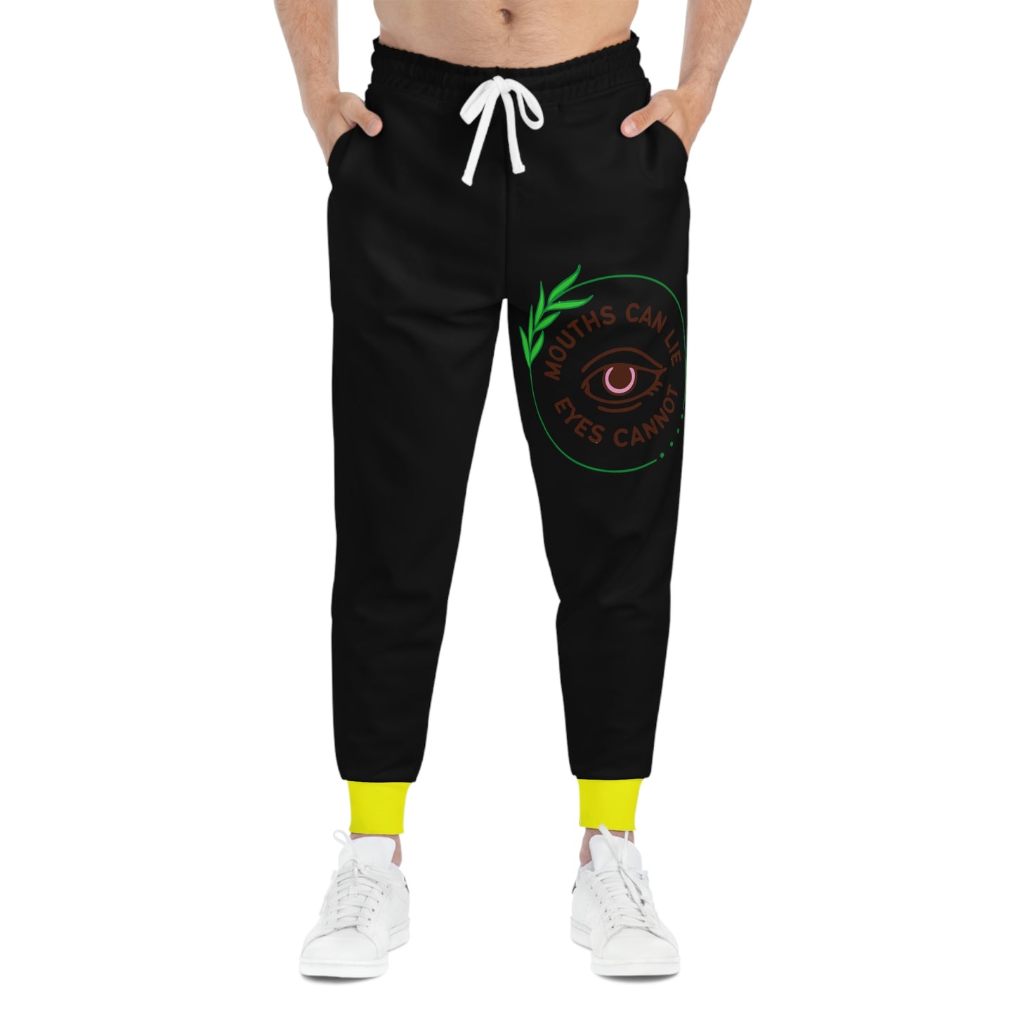 Mouths can Lie men's Athletic Joggers