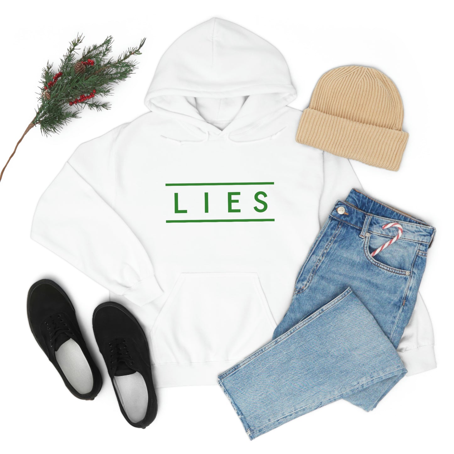 Eyes never Lie men's Hoodie sweatshirt.