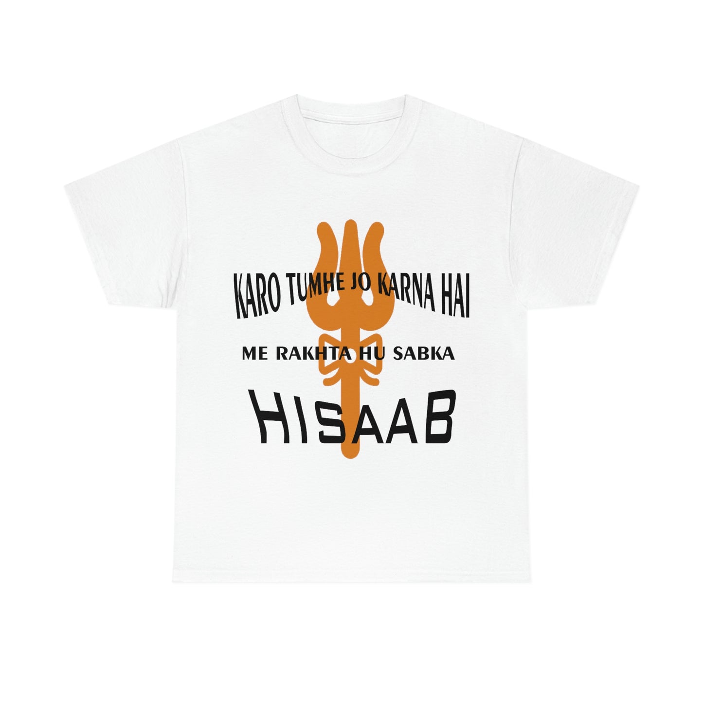 Mahakaal ka Hisaab Heavy Cotton T-shirt