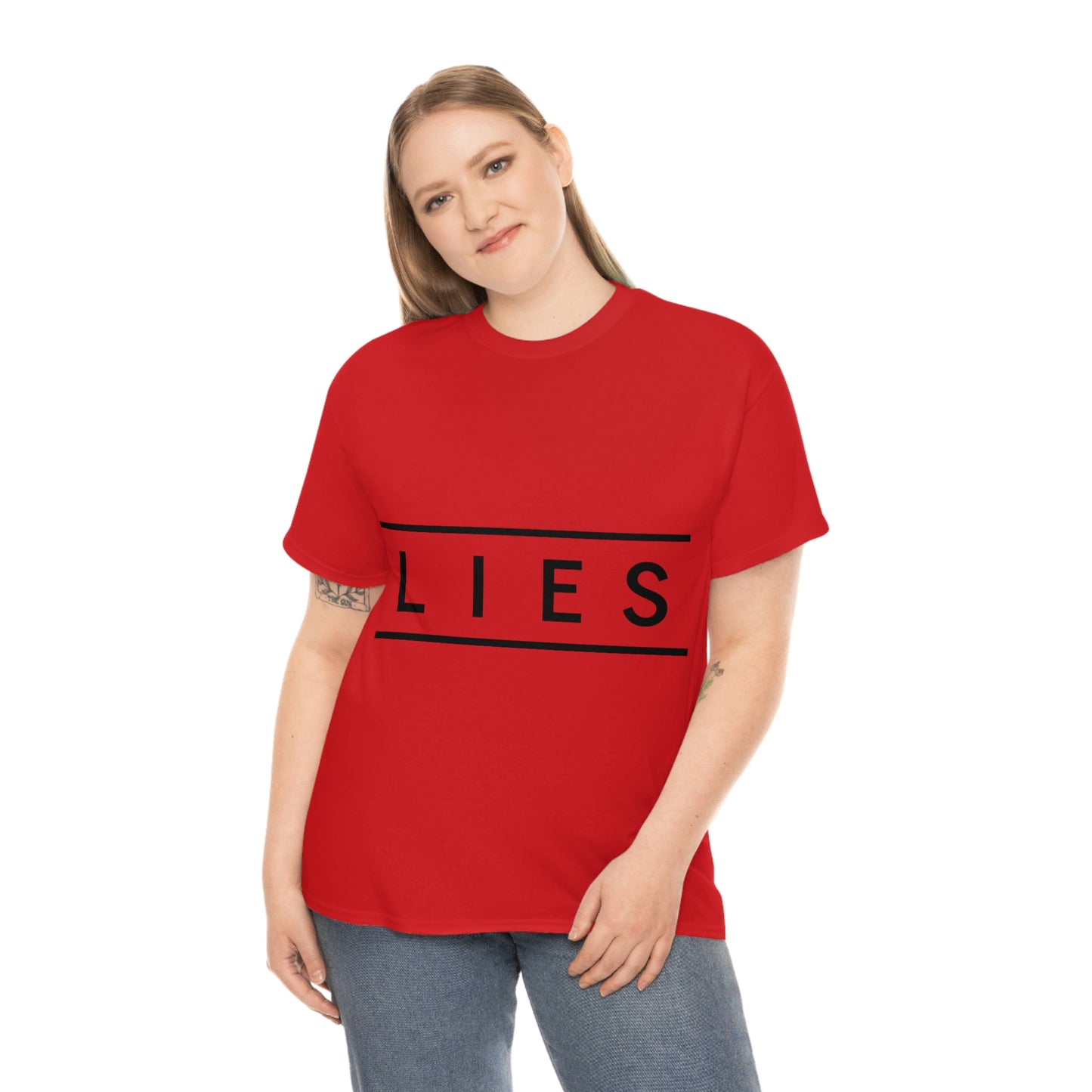 Eyes never Lie women's Heavy Cotton T-shirt