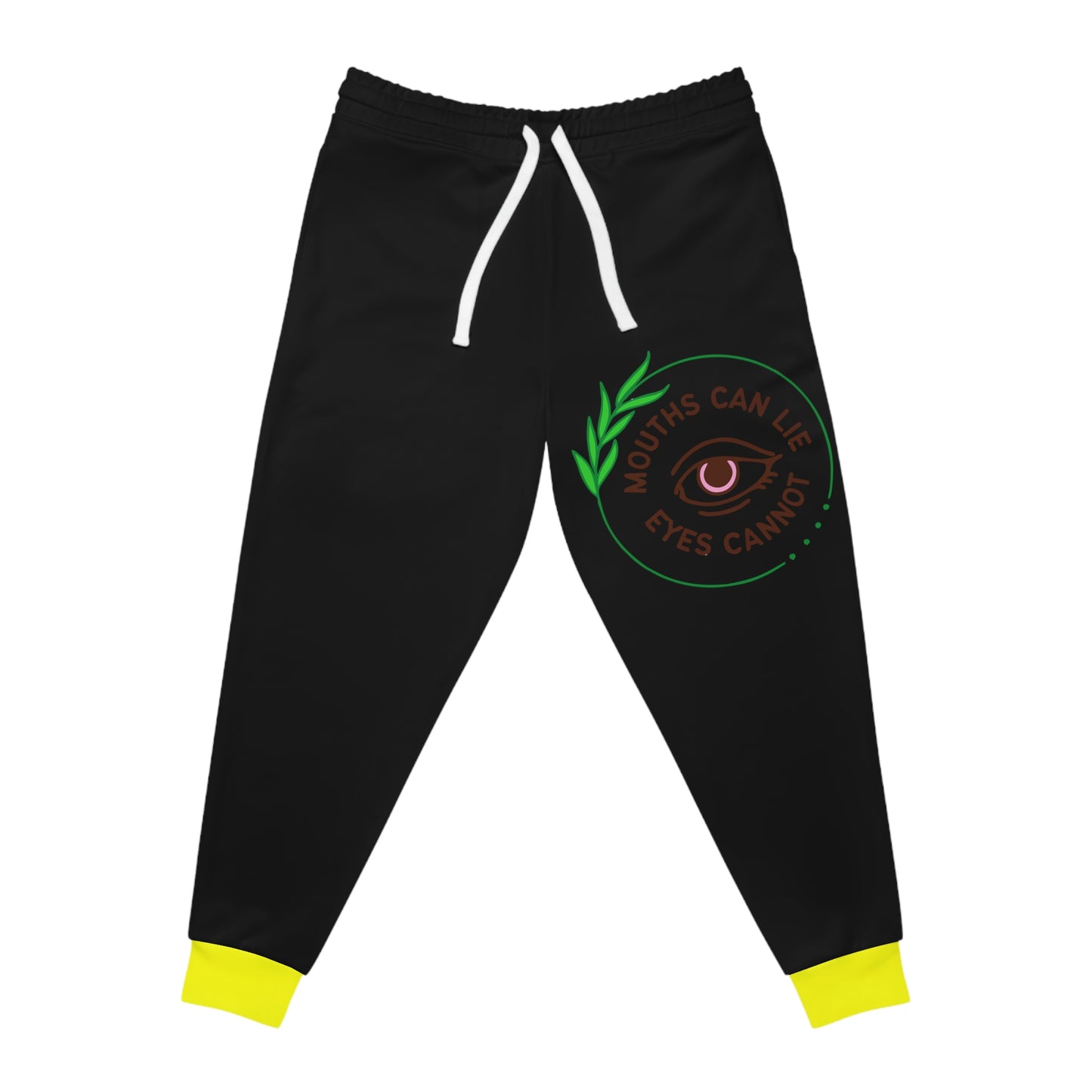 Mouths can Lie men's Athletic Joggers