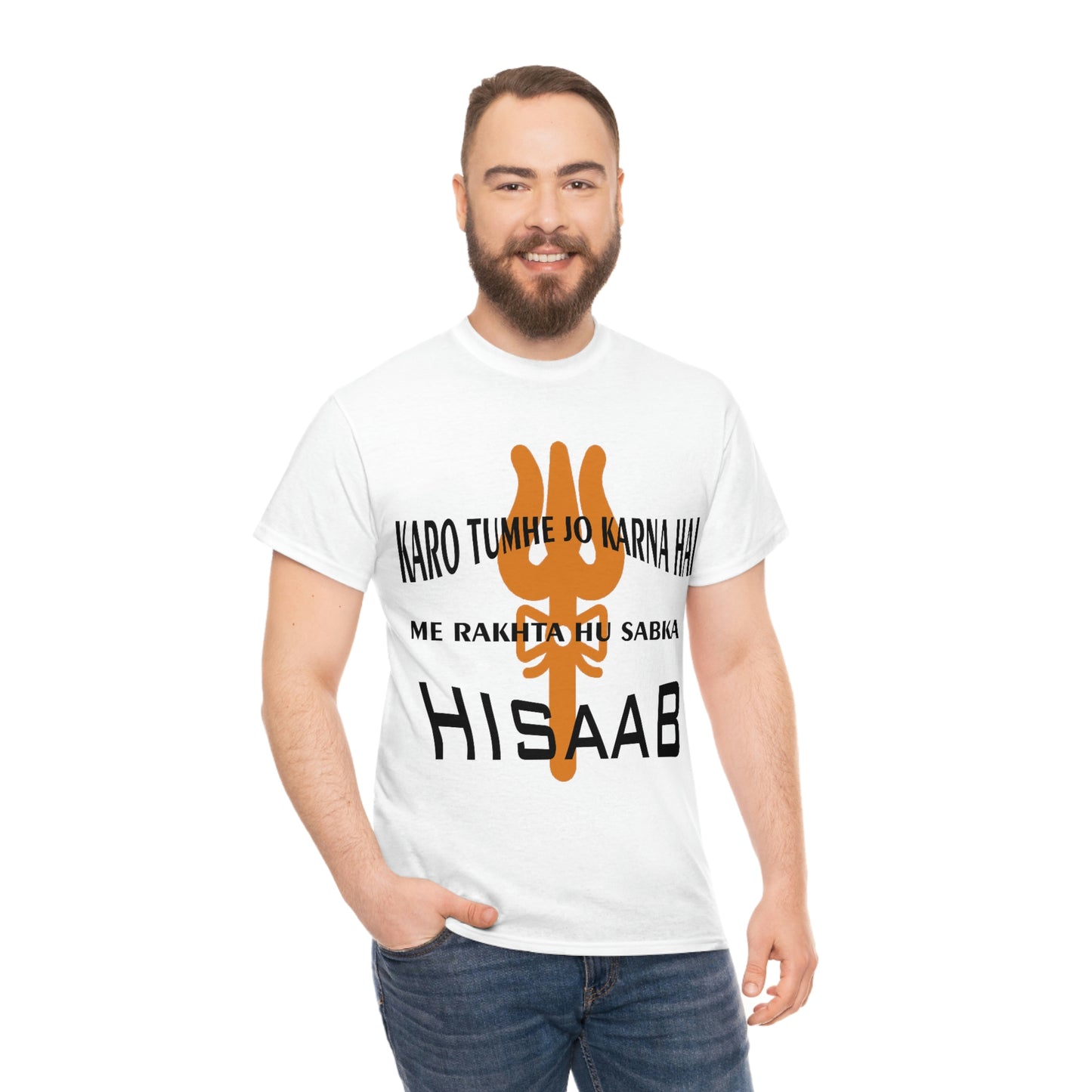 Mahakaal ka Hisaab Heavy Cotton T-shirt