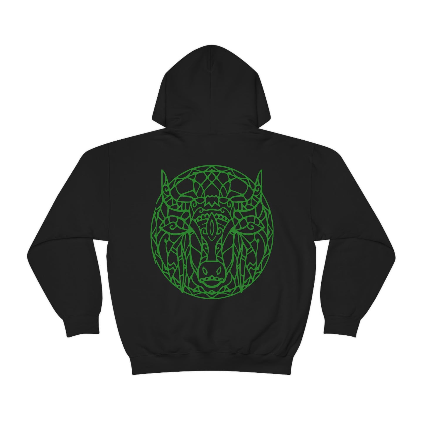 Raging Bull black men's Hoodie sweatshirt.