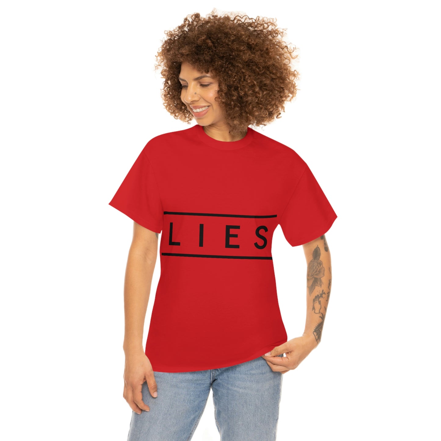 Eyes never Lie women's Heavy Cotton T-shirt