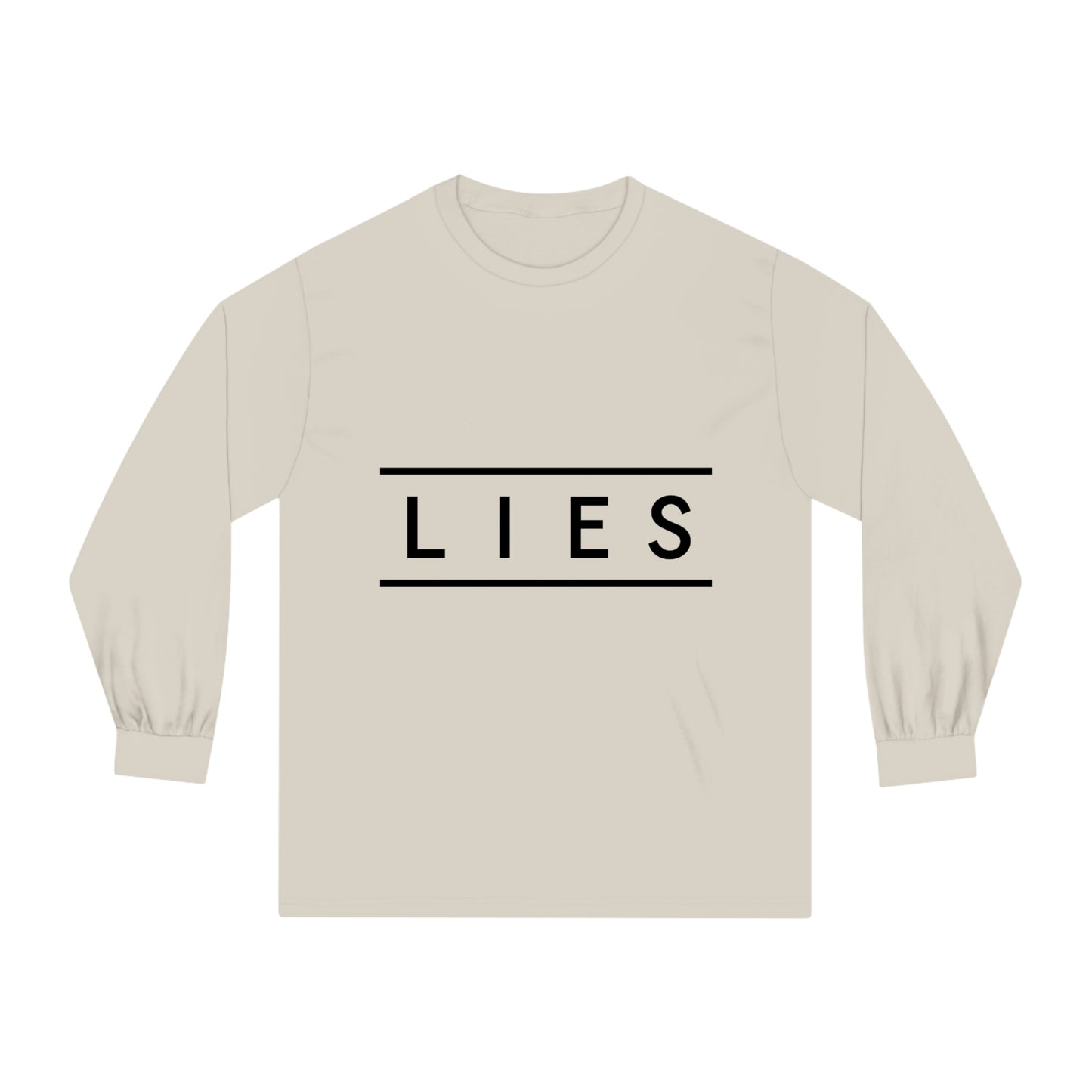 Eyes never Lie men's Long Sleeve T-Shirt