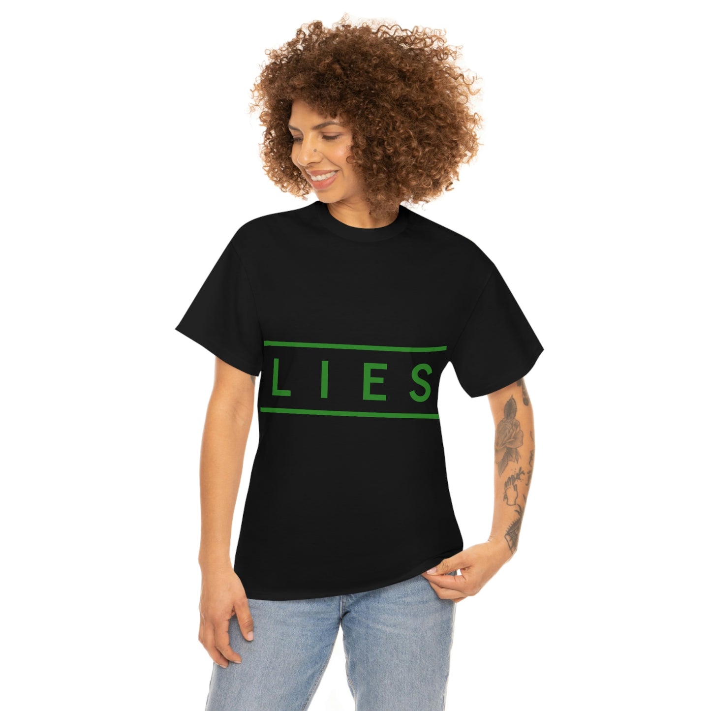 Eyes never Lie women's Heavy Cotton T-shirt