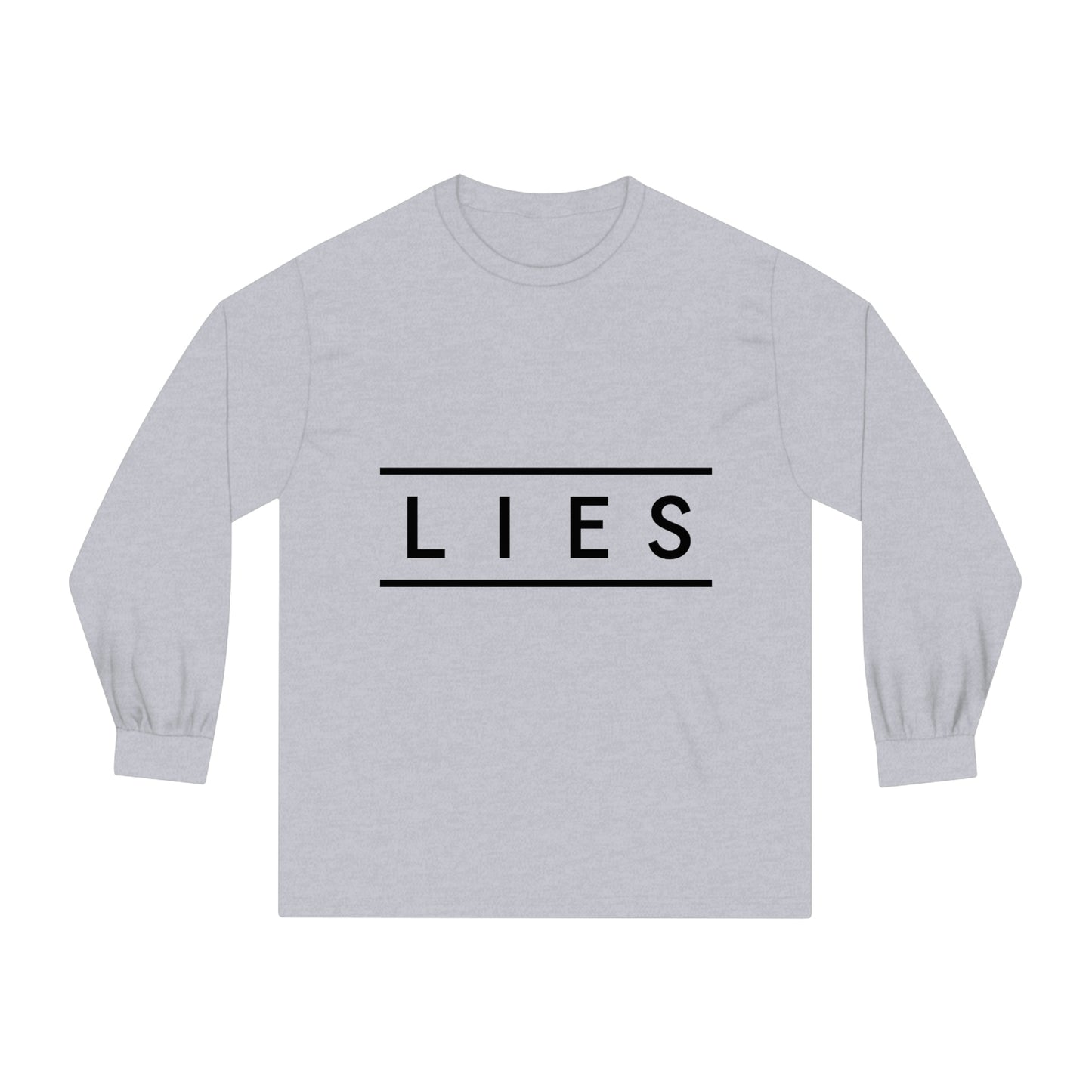 Eyes never Lie men's Long Sleeve T-Shirt