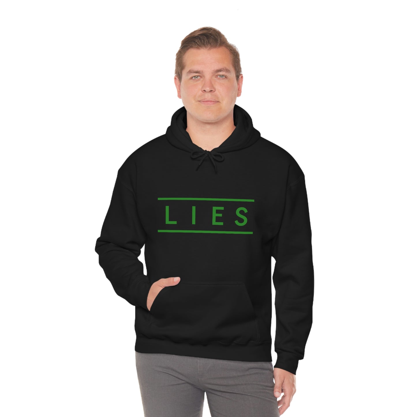 Eyes never Lie men's Hoodie sweatshirt.