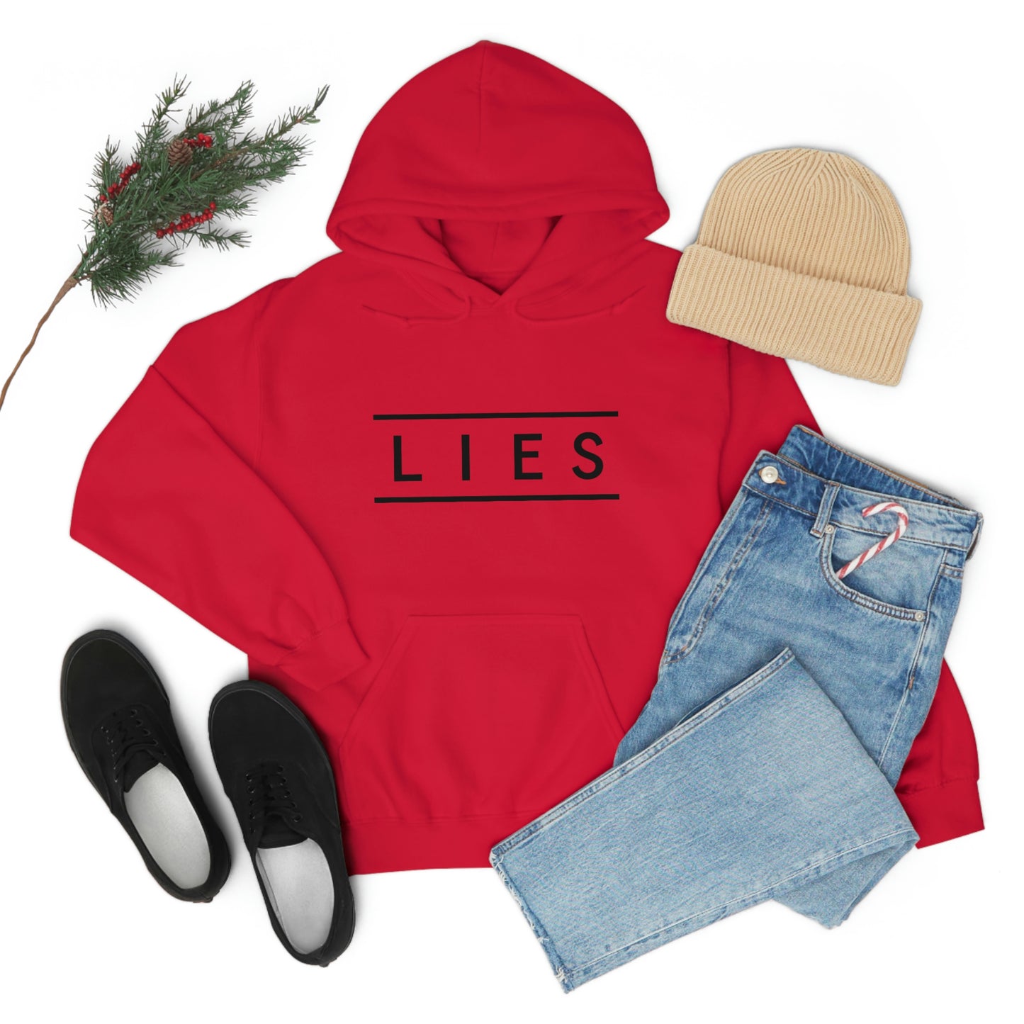 Eyes never Lie men's Hoodie sweatshirt.