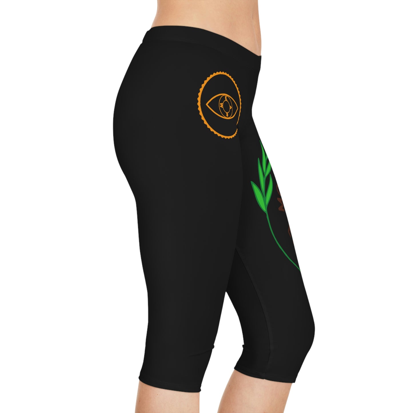 Mouths can Lie Women's Capri Leggings