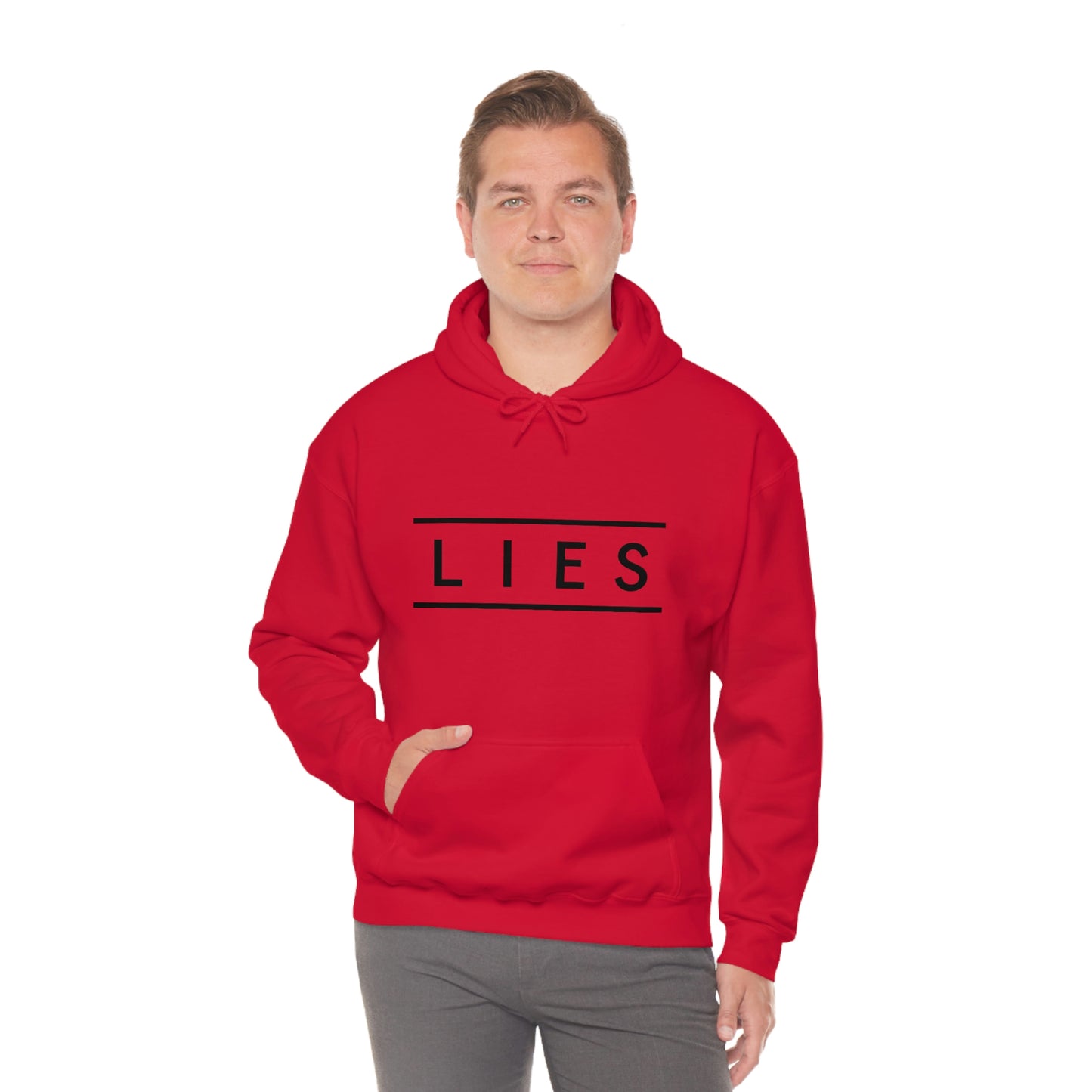 Eyes never Lie men's Hoodie sweatshirt.