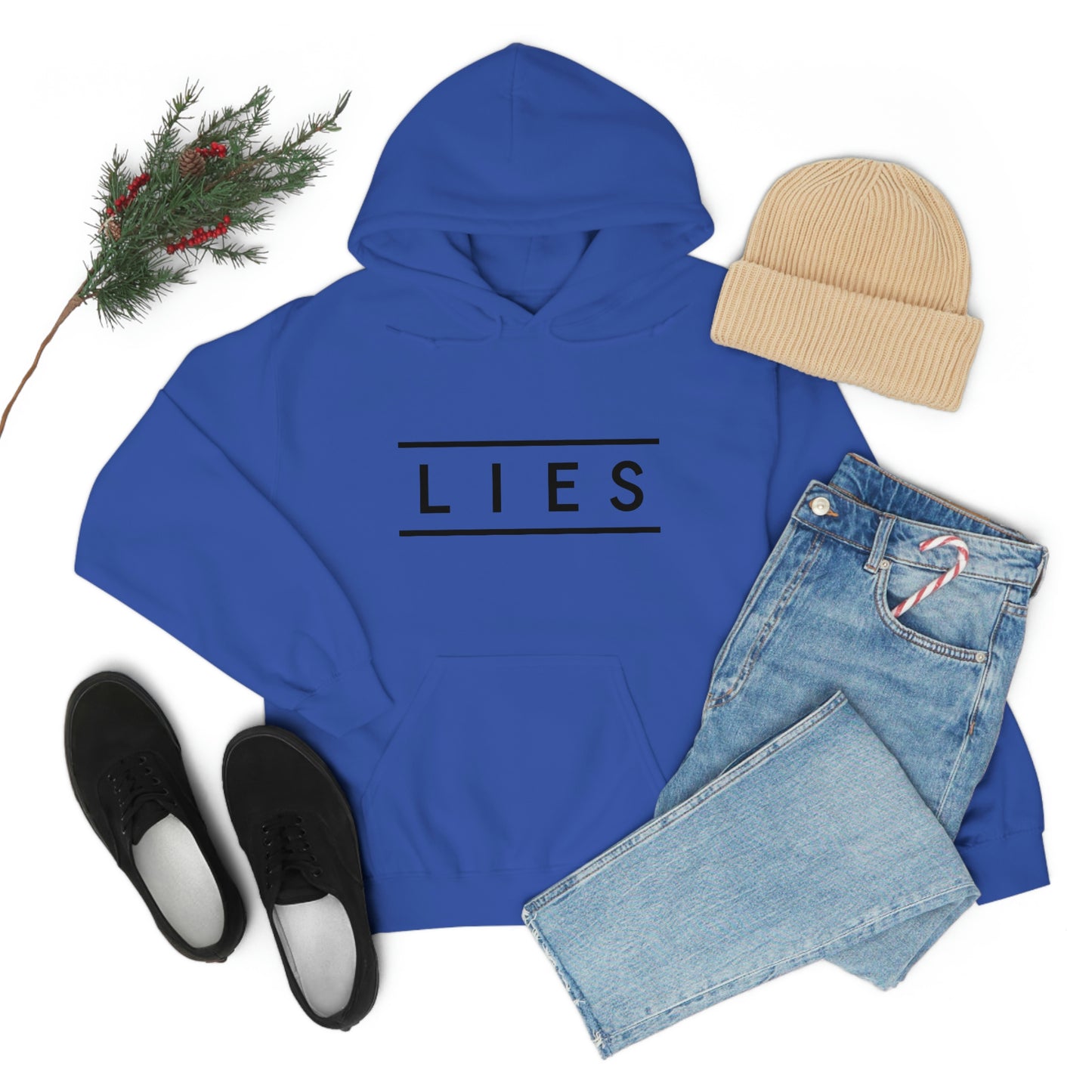 Eyes never Lie men's Hoodie sweatshirt.